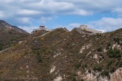 View from the Great Wall of China